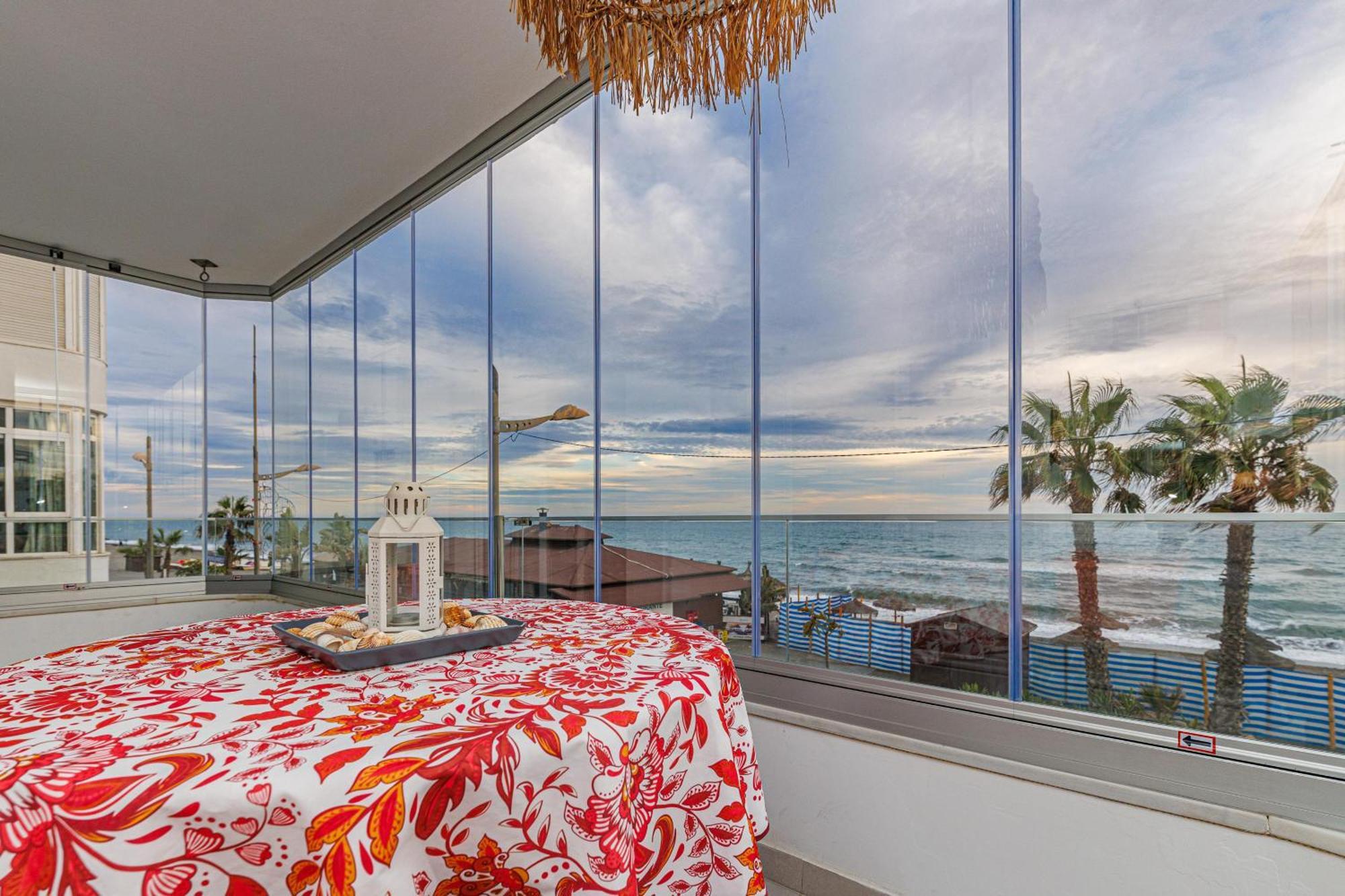 Laguna Beach Wohnung Mit Freiem Meerblick Torrox Exteriér fotografie