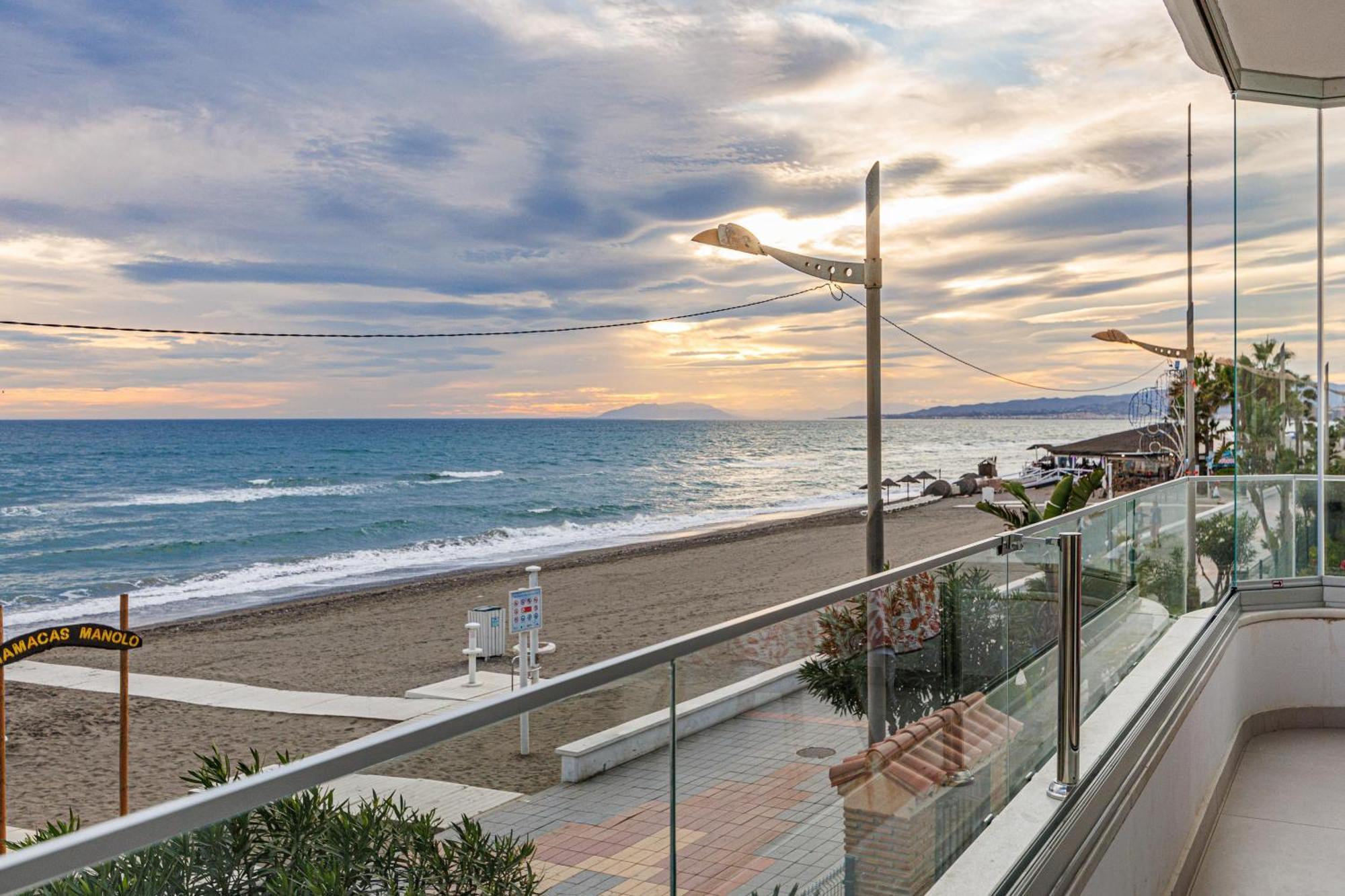 Laguna Beach Wohnung Mit Freiem Meerblick Torrox Exteriér fotografie