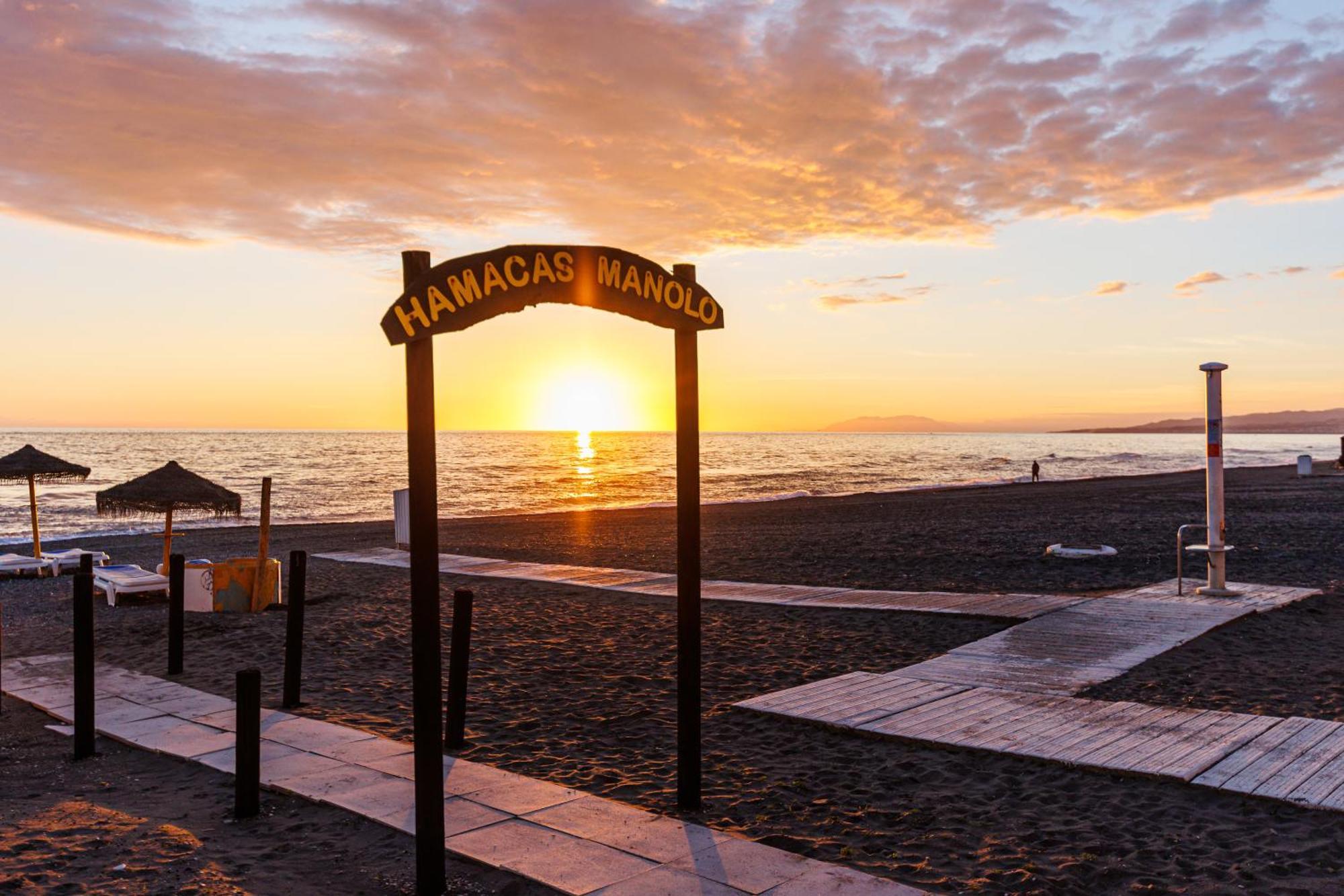 Laguna Beach Wohnung Mit Freiem Meerblick Torrox Exteriér fotografie